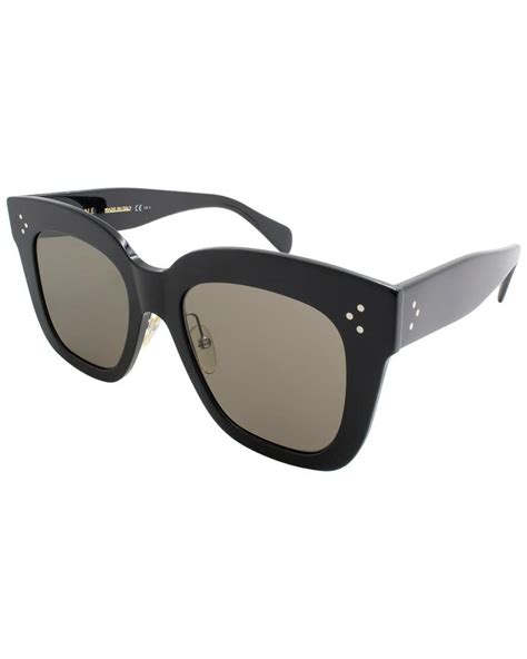 cl 41444/s celine|CELINE Acetate Kim Sunglasses CL 41444/S Black.